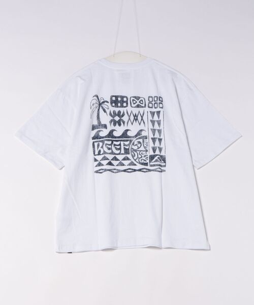 REEF(リーフ)の「REEF メンズ SUMMER MIX ART T Tシャツ 【2026年夏モデル】(Tシャツ/カットソー・メンズ・ブラック/グレー/ホワイト系その他/ブルー系その他/ホワイト系その他2・SMALL/LARGE/X-LARGE/MEDIUM)」の10枚目の写真
