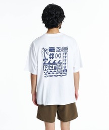 REEF（リーフ）の「REEF メンズ SUMMER MIX ART T Tシャツ 【2026年夏モデル】/リーフ半袖Tシャツ（Tシャツ/カットソー）」