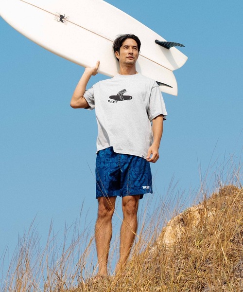 REEF(リーフ)の「REEF メンズ SUMMER MIX ART T Tシャツ 【2026年夏モデル】/リーフ半袖Tシャツ(Tシャツ/カットソー・メンズ・ブラック/グレー/ホワイト系その他/ブルー系その他/ホワイト系その他2・SMALL/LARGE/X-LARGE/MEDIUM)」の17枚目の写真