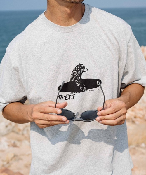 REEF(リーフ)の「REEF メンズ SUMMER MIX ART T Tシャツ 【2026年夏モデル】/リーフ半袖Tシャツ(Tシャツ/カットソー・メンズ・ブラック/グレー/ホワイト系その他/ブルー系その他/ホワイト系その他2・SMALL/LARGE/X-LARGE/MEDIUM)」の16枚目の写真