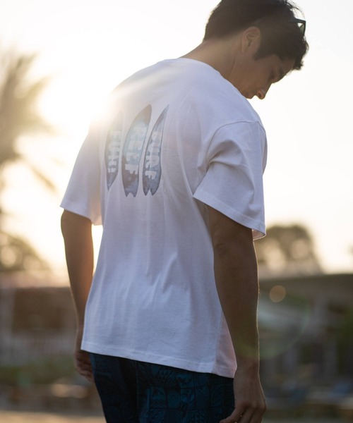 REEF(リーフ)の「REEF メンズ SUMMER MIX ART T Tシャツ 【2026年夏モデル】/リーフ半袖Tシャツ(Tシャツ/カットソー・メンズ・ブラック/グレー/ホワイト系その他/ブルー系その他/ホワイト系その他2・SMALL/LARGE/X-LARGE/MEDIUM)」の8枚目の写真