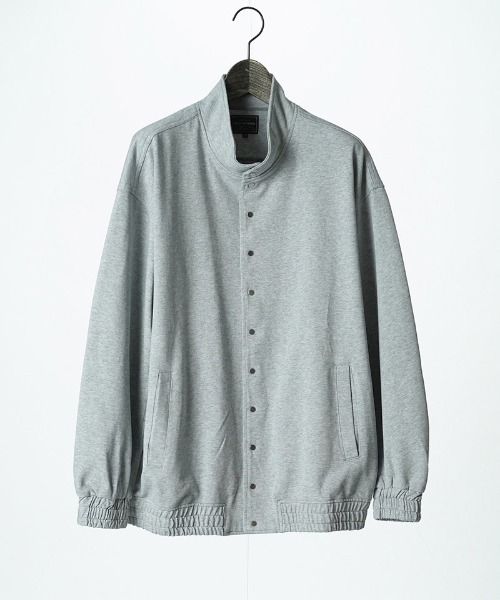 EGO TRIPPING(エゴトリッピング)の「mj11599- MOLD-SWEATJACKET スタンドブルゾン(616704)(ブルゾン・メンズ・チャコール/杢グレー/ブラック・46/48)」の21枚目の写真