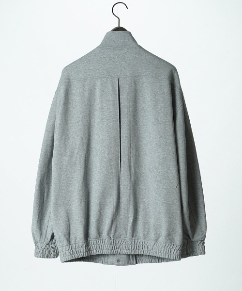 EGO TRIPPING(エゴトリッピング)の「mj11599- MOLD-SWEATJACKET スタンドブルゾン(616704)(ブルゾン・メンズ・チャコール/杢グレー/ブラック・46/48)」の22枚目の写真