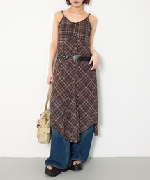 HANDKERCHIEF HEM CAMI DRESS ハンカチーフヘムキャミドレス 春服 夏服