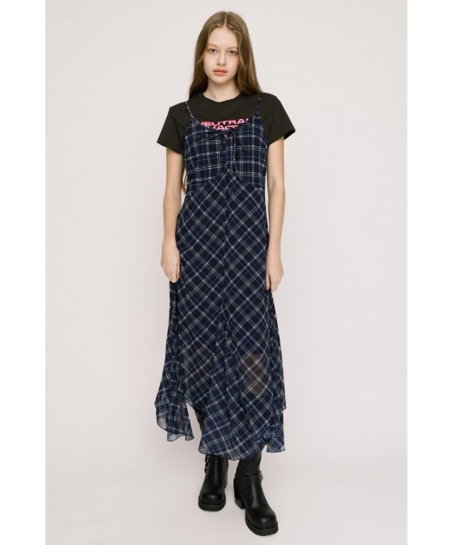 SLY(スライ)の「HANDKERCHIEF HEM CAMI DRESS ハンカチーフヘムキャミドレス 春服 夏服(ワンピース・レディース・ブラウン系その他2/ネイビー系/ブラック系その他2・FREE)」の21枚目の写真