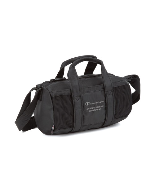 Champion(チャンピオン)の「チャンピオン ショルダーバッグ 5B35 ドラム型 3L 65313(ショルダーバッグ・メンズ・マスタード/グレー/ブラック・FREE)」の2枚目の写真