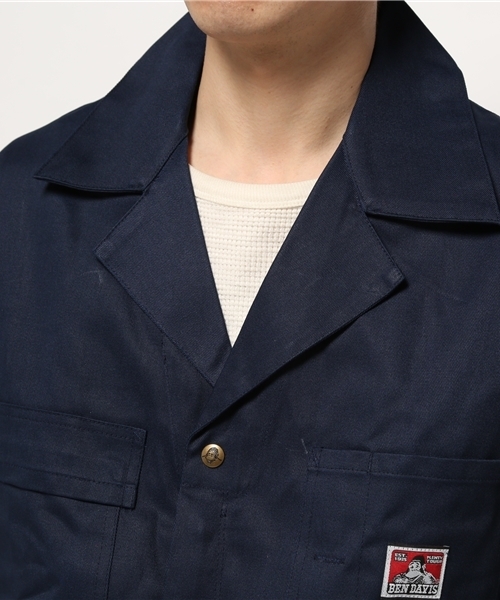 Davis ベンデイビス のファッション Zipper Ben Zipper Ben Usa Davis Ben Ben Front Coveralls つなぎ オールインワン