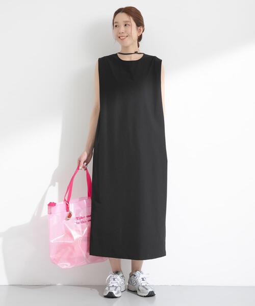 URBAN RESEARCH Sonny Label(アーバンリサーチサニーレーベル)の「SLAB ワンピース バッグSET(ワンピース・レディース・ブラウン/ブラック・FREE)」の6枚目の写真