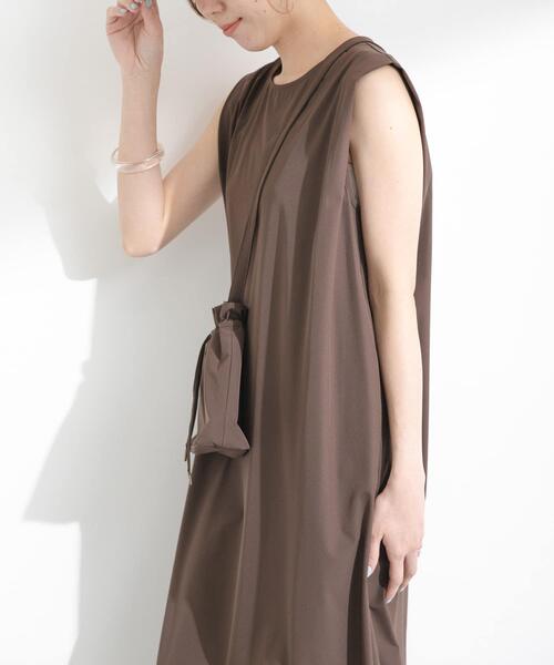 URBAN RESEARCH Sonny Label(アーバンリサーチサニーレーベル)の「SLAB ワンピース バッグSET(ワンピース・レディース・ブラウン/ブラック・FREE)」の17枚目の写真