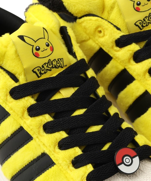 adidas(アディダス)の「adidas POKEMON SUPERSTAR II / アディダス ポケモン スーパースター II(スニーカー・メンズ・イエロー・24.5cm/24.0cm/23.5cm/23.0cm/29.0cm/28.5cm/28.0cm/27.5cm/27.0cm/26.5cm/26.0cm/25.5cm/25.0cm)」の8枚目の写真