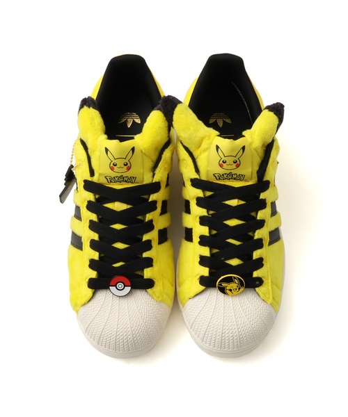 adidas(アディダス)の「adidas POKEMON SUPERSTAR II / アディダス ポケモン スーパースター II(スニーカー・メンズ・イエロー・24.5cm/24.0cm/23.5cm/23.0cm/29.0cm/28.5cm/28.0cm/27.5cm/27.0cm/26.5cm/26.0cm/25.5cm/25.0cm)」の5枚目の写真