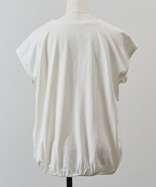Jena espace merveilleux(ジェナ エスパスメルヴェイユ)の「【PalinkA/パリンカ】フロントギャザーカットソー(Tシャツ/カットソー・レディース・ベージュ/チャコールグレー/アイボリー・FREE)」の22枚目の写真