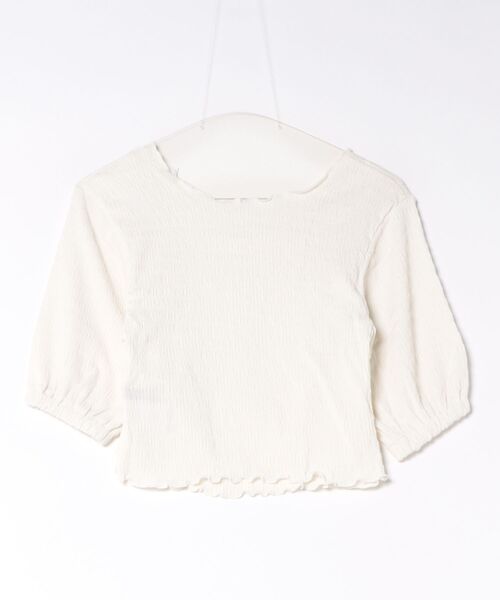 GORGE(ゴージ)の「カシュクールレイヤードプルオーバー(Tシャツ/カットソー・レディース・アイボリー・F)」の5枚目の写真