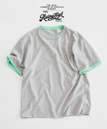 RIDING HIGH（ライディングハイ）の「RIDING HIGH / ライディングハイ 別注 メランジジャージー リバーシブルT（Tシャツ/カットソー）」
