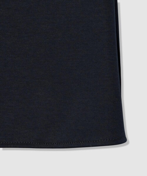ANAYI（アナイ）の「コットンスムースアシンメトリー プルオーバー（Tシャツ/カットソー・レディース・ホワイト/ネイビー/ラベンダー・38）」の9枚目の写真