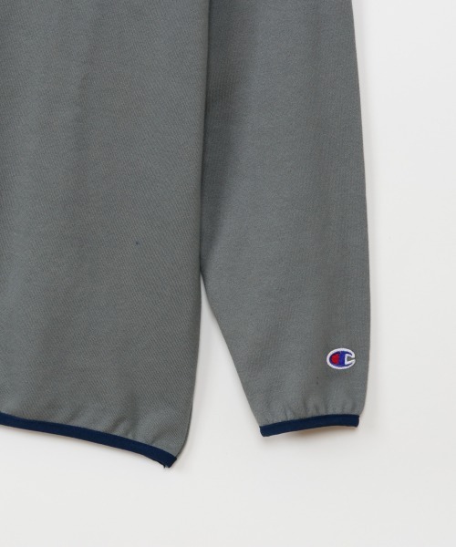 Champion（チャンピオン）の「Champion/チャンピオン HALF SNAP SWEATSHIRT（スウェット・キッズ・ネイビー/ダークグレー/ブルー系その他・130cm/140cm/160cm/150cm）」の6枚目の写真