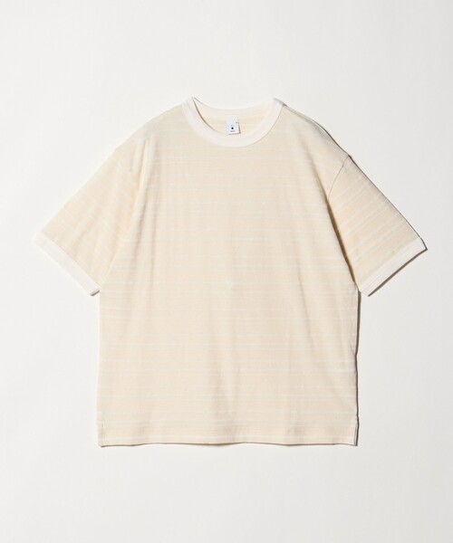 mocT(モクティー)の「<mocT>ボーダー リンガーTシャツ(Tシャツ/カットソー・メンズ・ブラック/ホワイト・L/M)」の1枚目の写真