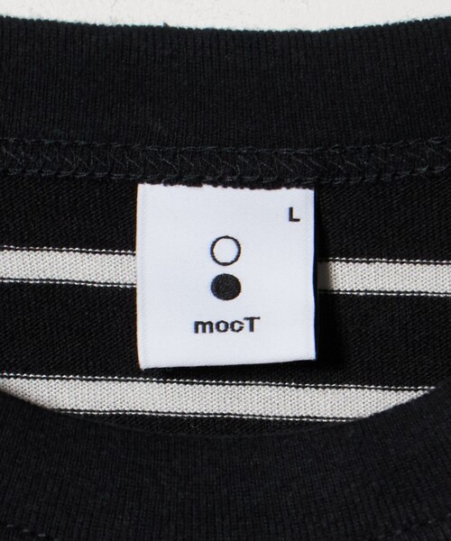 mocT(モクティー)の「<mocT>ボーダー リンガーTシャツ(Tシャツ/カットソー・メンズ・ブラック/ホワイト・L/M)」の10枚目の写真