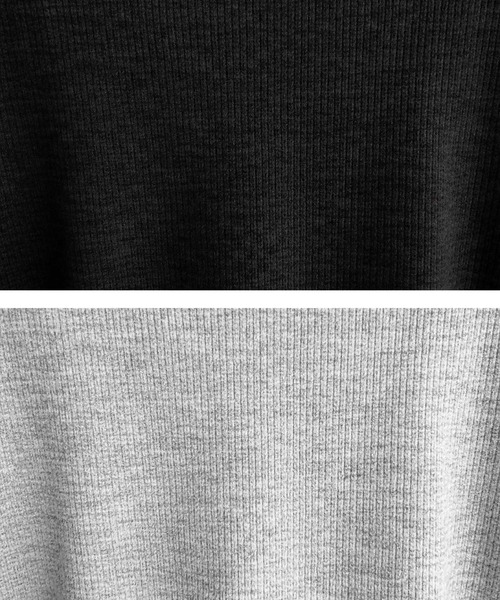 Otte（オッテ）の「フロントホックスリットネックトップス（Tシャツ/カットソー・メンズ・ブラック/グレー・X-LARGE/LARGE/MEDIUM）」の16枚目の写真