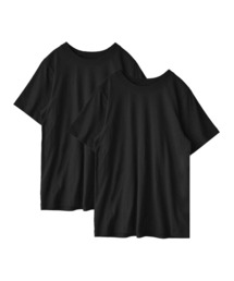 コットン100% ベーシックTシャツ 2点セット