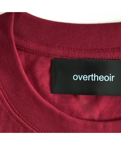 OVERTHEOIR(オーバー ド ワール)の「ソリッドコットン半袖Tシャツ(Tシャツ/カットソー・メンズ・バーガンディー/ブラック・SMALL/XX-LARGE/X-LARGE/LARGE/MEDIUM)」の1枚目の写真