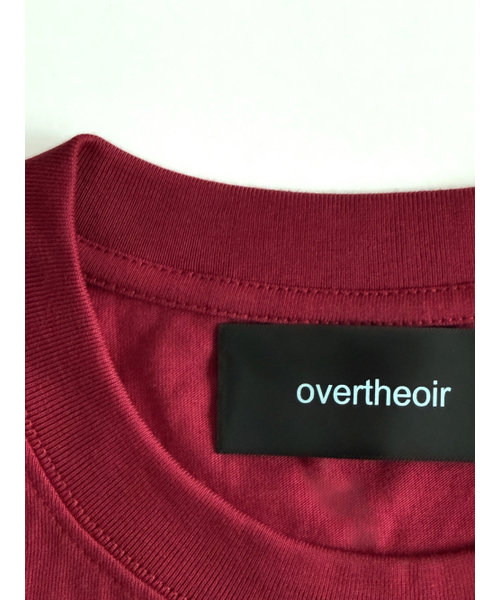 OVERTHEOIR(オーバー ド ワール)の「ソリッドコットン半袖Tシャツ(Tシャツ/カットソー・メンズ・バーガンディー/ブラック・SMALL/XX-LARGE/X-LARGE/LARGE/MEDIUM)」の3枚目の写真