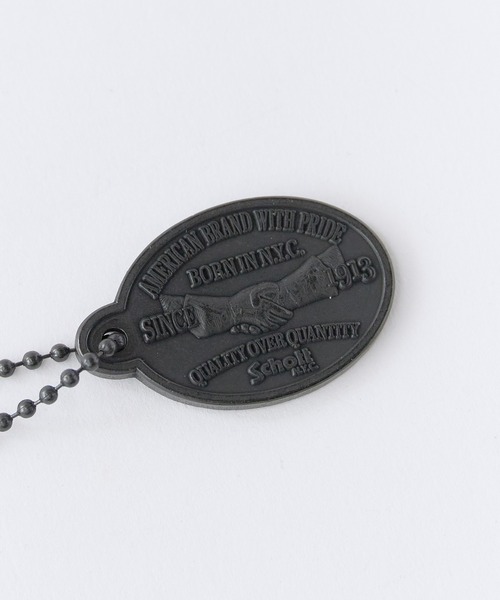 schott（ショット）の「Schott/ショット SHAKEHAND KEY FOB シェイクハンド キーホルダー キーチャーム アクセサリ― プレゼント ギフト ビンテージ ヴィンテージ アンティーク 2026年 夏 夏服（キーホルダー・メンズ・ブラック/シルバー/ゴールド・FREE）」の4枚目の写真