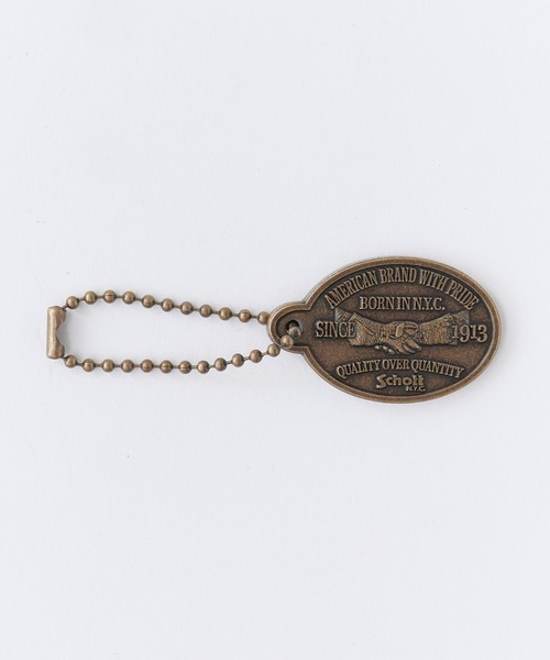 schott（ショット）の「Schott/ショット SHAKEHAND KEY FOB シェイクハンド キーホルダー キーチャーム アクセサリ― プレゼント ギフト ビンテージ ヴィンテージ アンティーク 2026年 夏 夏服（キーホルダー・メンズ・ブラック/シルバー/ゴールド・FREE）」の12枚目の写真