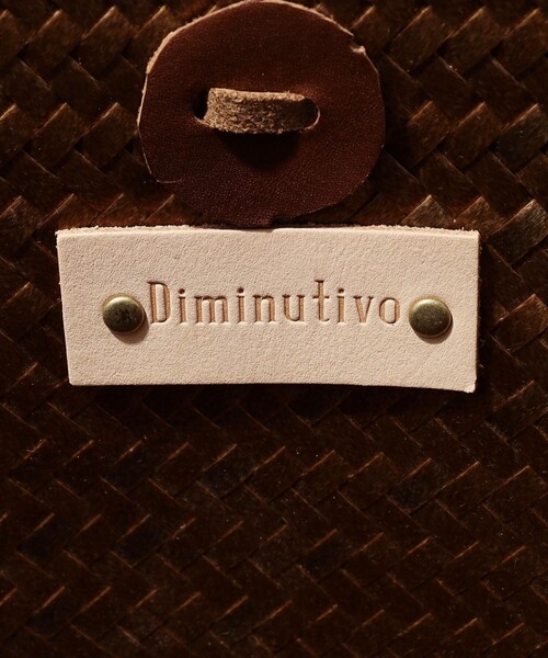Diminutivo(ディミヌティーボ)の「Diminutivo パルマトートバッグ(トートバッグ・レディース・ブラック/ダークブラウン・FREE)」の13枚目の写真