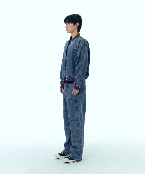 PLAC(プラック)の「カーペンター ストレート デニムパンツ T25 ミッドブルー(デニムパンツ・メンズ・その他・SMALL/MEDIUM/LARGE)」の7枚目の写真