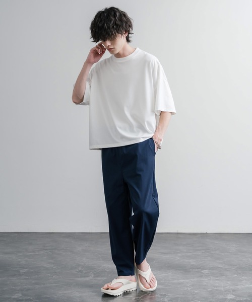 TELIC(テリック)の「TELIC テリック W-FLIP SHARK 厚底シャークソールトングサンダル/リカバリーサンダル(サンダル・メンズ・ブラック/インディゴブルー/アイボリー/グレイッシュベージュ・XL/L/ML/M)」の10枚目の写真