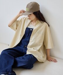 CIAOPANIC TYPY | 【UNISEX】織りワッフルレギュラーカラーシャツ(シャツ/ブラウス)