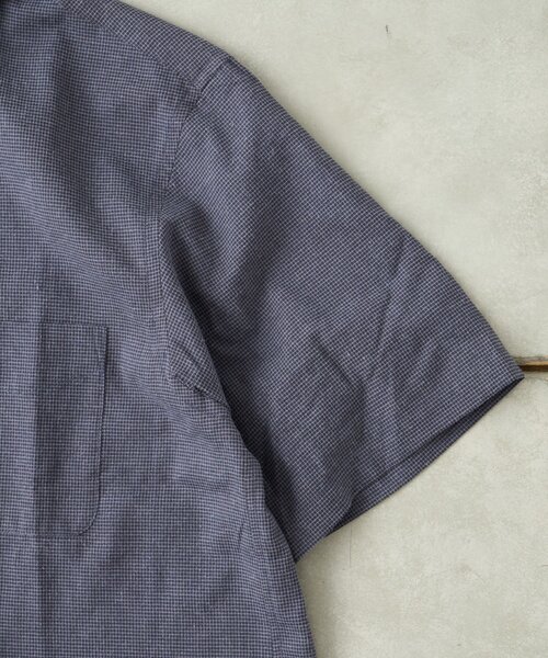 CIAOPANIC TYPY（チャオパニックティピー）の「【UNISEX】織りワッフルレギュラーカラーシャツ（シャツ/ブラウス・レディース・チャコールグレー/ベージュ・MEDIUM/LARGE）」の21枚目の写真