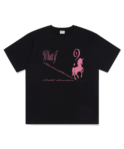 THEMORFHOUSE(ザモーフハウス)の「ワットイフユニコーン オーバーサイズ 半袖Tシャツ グレー(Tシャツ/カットソー・レディース・その他・SMALL/MEDIUM/LARGE)」の4枚目の写真