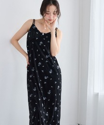 mysty woman | ベロア刺繍キャミワンピース 1052517(ワンピース)