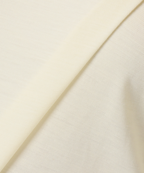 Uhr(ウーア)の「Uhr/ウーア Wool Asymmetry Turtleneck Long Tee タートルネックロングT(ニット/セーター・レディース・チャコールグレー/ベージュ/アイボリー・FREE)」の10枚目の写真