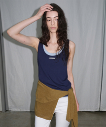 All-day Sleeveless Top - Classic Navy