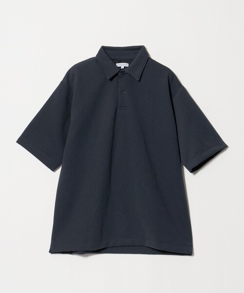 A DAY IN THE LIFE UNITED ARROWS（アデイインザライフユナイテッドアローズ）の「バウンシー ツイル リラックスポロシャツ＜A DAY IN THE LIFE＞（ポロシャツ・メンズ・ベージュ/ネイビー/ホワイト・L/M）」の13枚目の写真