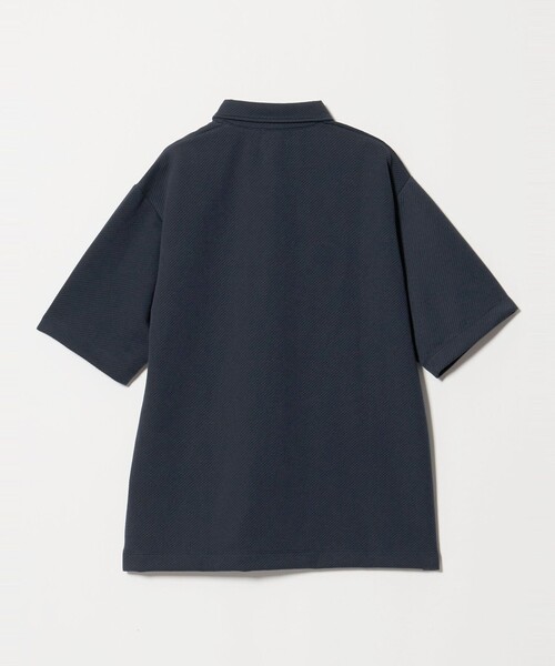 A DAY IN THE LIFE UNITED ARROWS（アデイインザライフユナイテッドアローズ）の「バウンシー ツイル リラックスポロシャツ＜A DAY IN THE LIFE＞（ポロシャツ・メンズ・ベージュ/ネイビー/ホワイト・L/M）」の14枚目の写真