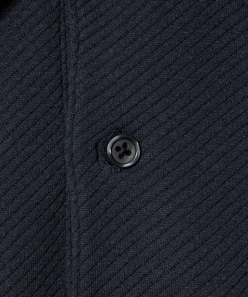 A DAY IN THE LIFE UNITED ARROWS（アデイインザライフユナイテッドアローズ）の「バウンシー ツイル リラックスポロシャツ＜A DAY IN THE LIFE＞（ポロシャツ・メンズ・ベージュ/ネイビー/ホワイト・L/M）」の18枚目の写真