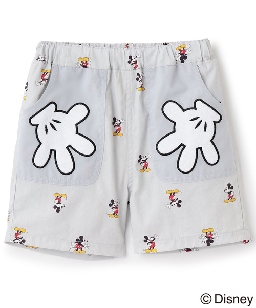petit main(プティマイン)の「【Disney】総柄ハーフパンツ(その他パンツ・キッズ・ネイビー/ターコイズブルー/ライトグレー・90cm/100cm/120cm/80cm/110cm/130cm)」の7枚目の写真