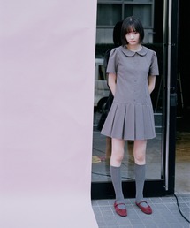 shesaidthat�i�V�[�Z�b�h�U�b�g�j�́ushesaidthat - �ۋ݃v���[�c�����s�[�X / Round Collar Pleated Dress�i�����s�[�X�j�v