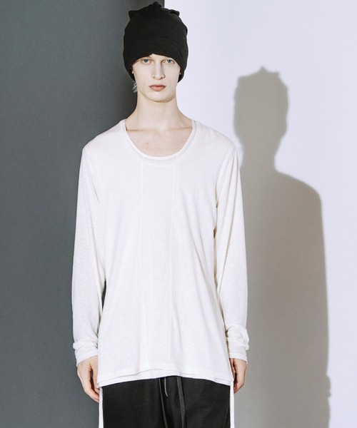 NO ID.（ノーアイディ）の「【NO ID.】Drawstrings Sleeveless Pullover / ドローストリングス スリーブレス プルオーバー（Tシャツ/カットソー・メンズ・ブラック/グレー/ホワイト・ONE SIZE）」の13枚目の写真