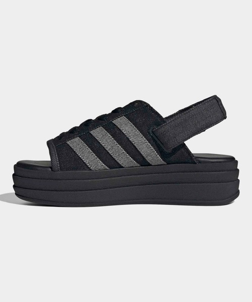 adidas（アディダス）の「ガゼル ボールド サンダル / GAZELLE BOLD SANDALS / アディダスオリジナルス adidas Originals　厚底サンダル（サンダル・レディース・ブラック・25.5cm/24.5cm/28.5cm/27.5cm/26.5cm/22.5cm/23.5cm）」の6枚目の写真
