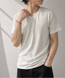 【Bls】 【ZM】【Bling Leads】シンプルデザイン VネックTEE
