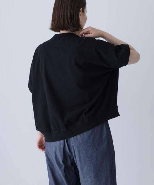 かぐれ(カグレ)の「天竺 ワイドプルオーバー(Tシャツ/カットソー・レディース・ブラック/グレー系その他・FREE)」の13枚目の写真