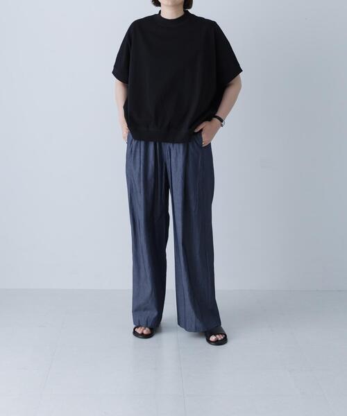 かぐれ(カグレ)の「天竺 ワイドプルオーバー(Tシャツ/カットソー・レディース・ブラック/グレー系その他・FREE)」の14枚目の写真