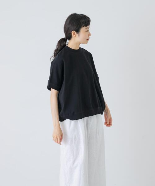 かぐれ(カグレ)の「天竺 ワイドプルオーバー(Tシャツ/カットソー・レディース・ブラック/グレー系その他・FREE)」の15枚目の写真