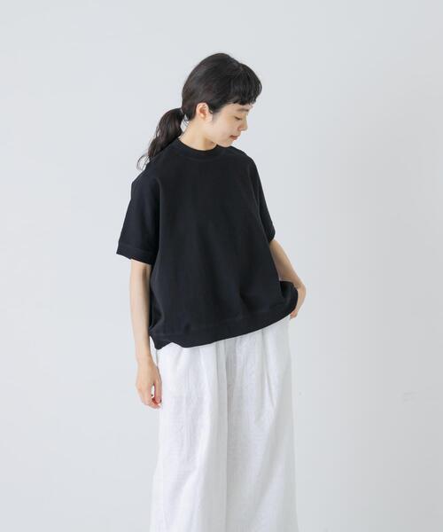 かぐれ(カグレ)の「天竺 ワイドプルオーバー(Tシャツ/カットソー・レディース・ブラック/グレー系その他・FREE)」の16枚目の写真