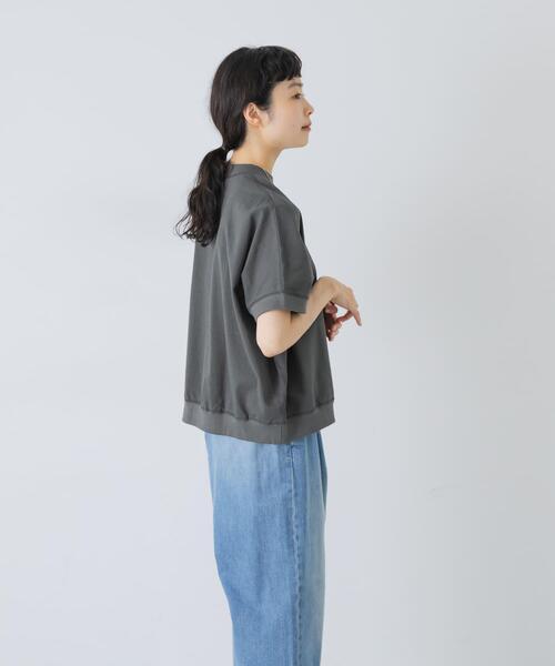 かぐれ(カグレ)の「天竺 ワイドプルオーバー(Tシャツ/カットソー・レディース・ブラック/グレー系その他・FREE)」の8枚目の写真